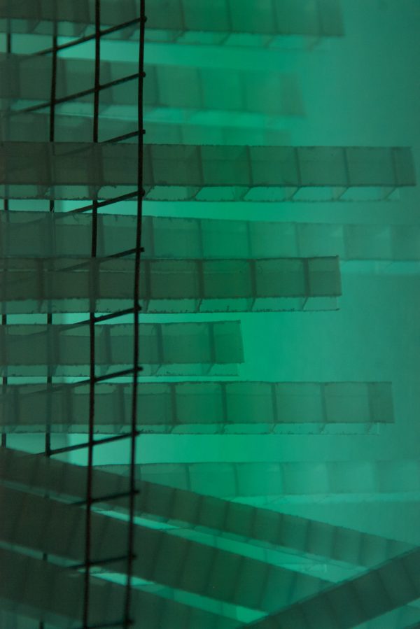 Tectonic Ladder Light Sculpture