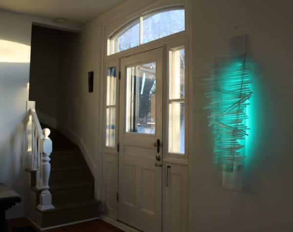 Tectonic Ladder Light Sculpture
