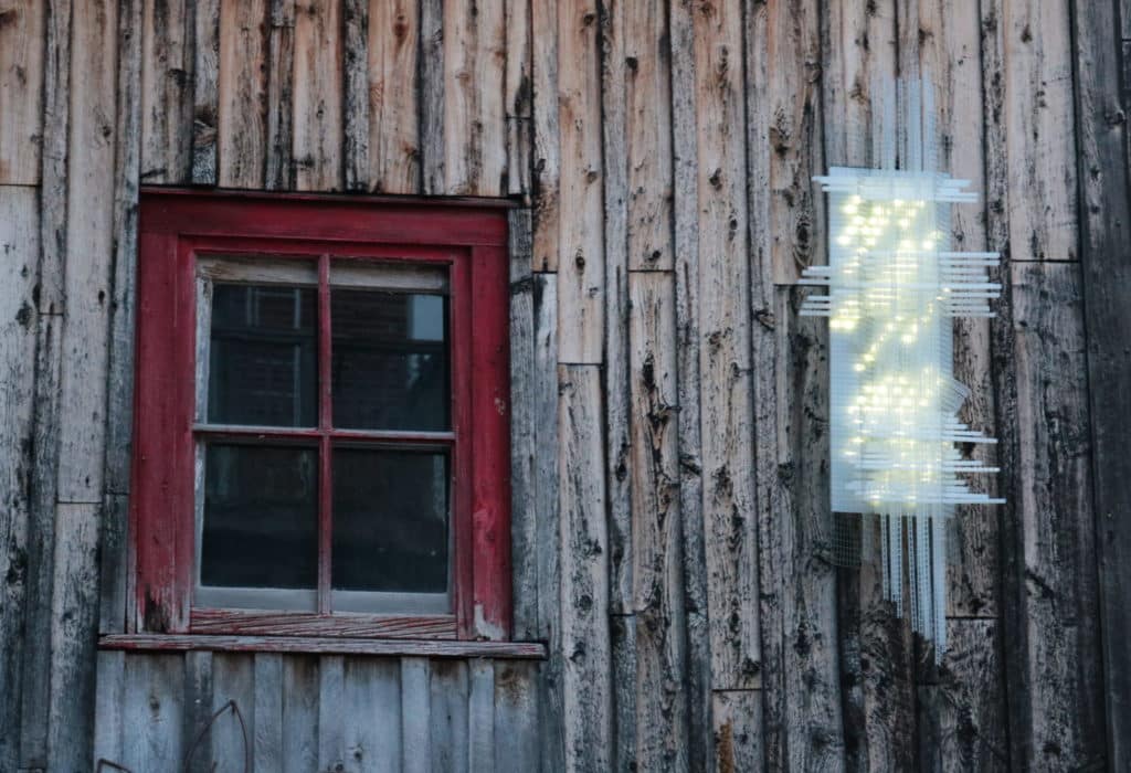 Solar Thing on the Flesherton Art Garden Barn