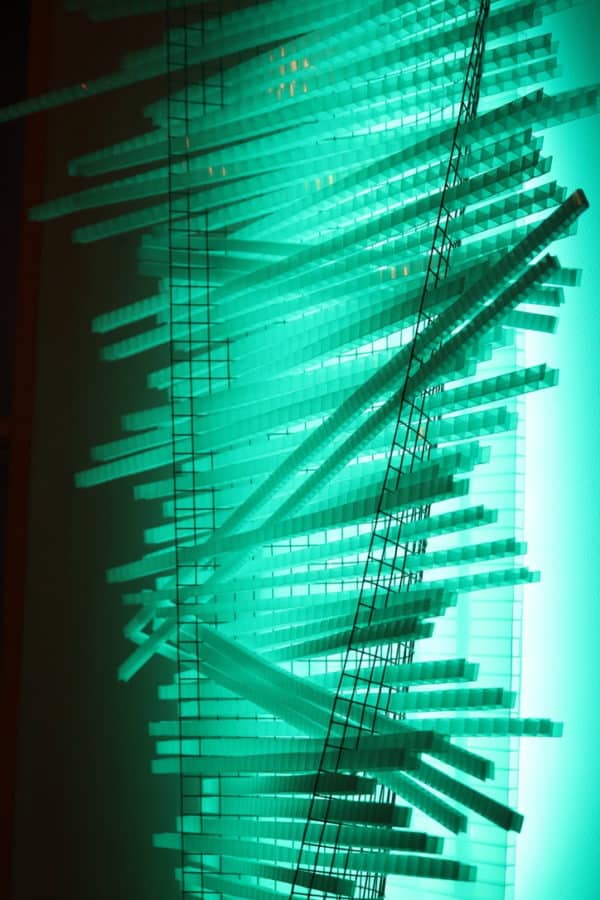 Tectonic Ladder Light Sculpture